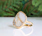 Mother of Pearl Kintsugi ring