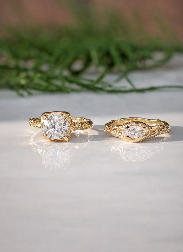 Molten Engagement Rings