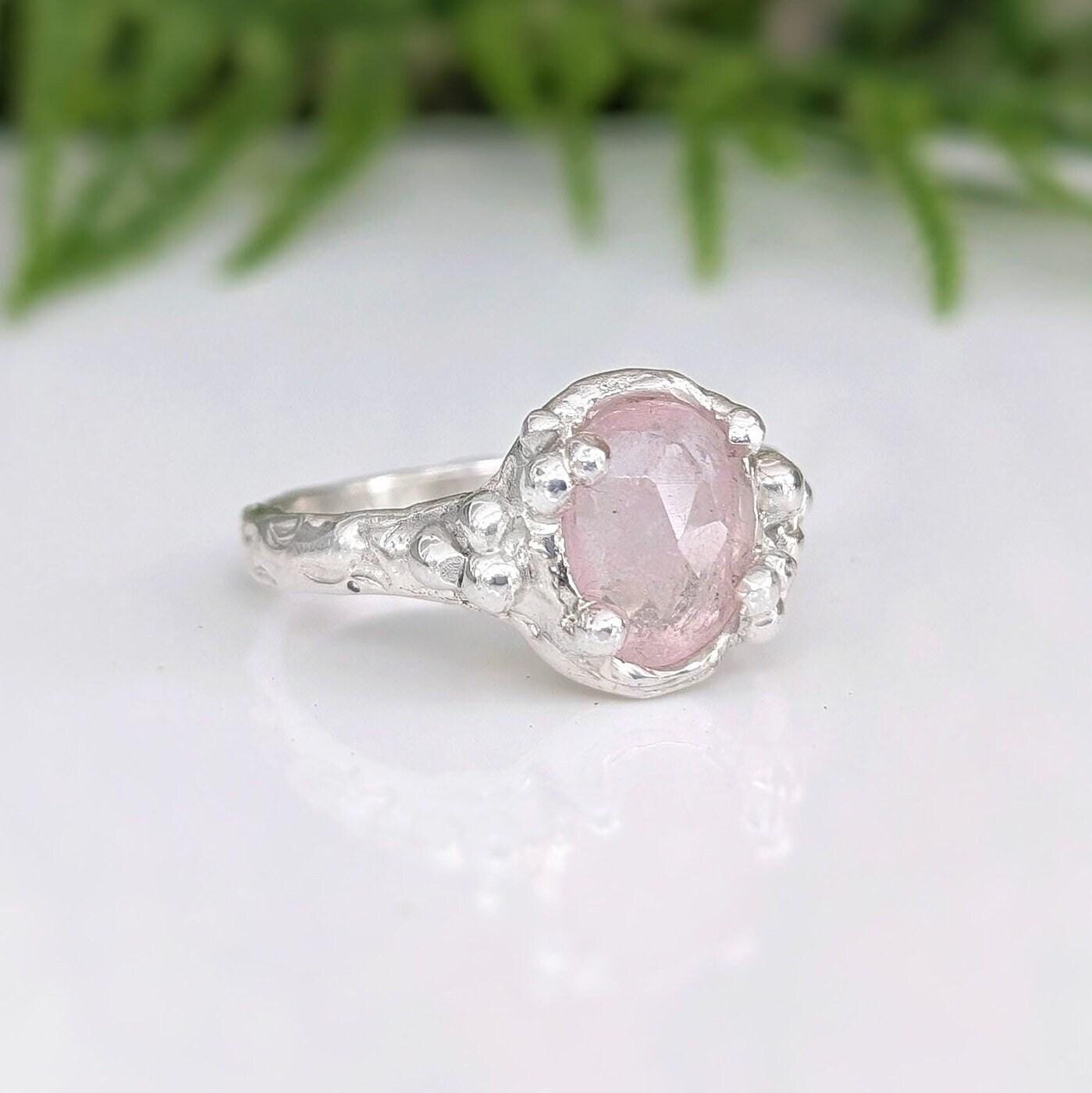 Pink Morganite ring