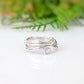 Molten Sterling Silver Ring
