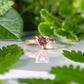 Rubellite Tourmaline engagement ring in Solid 14k  Gold