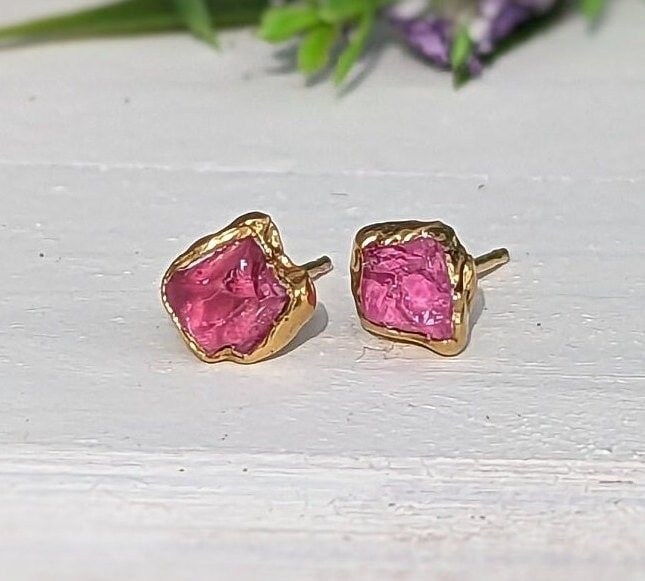 Top 256+ pink ruby earrings