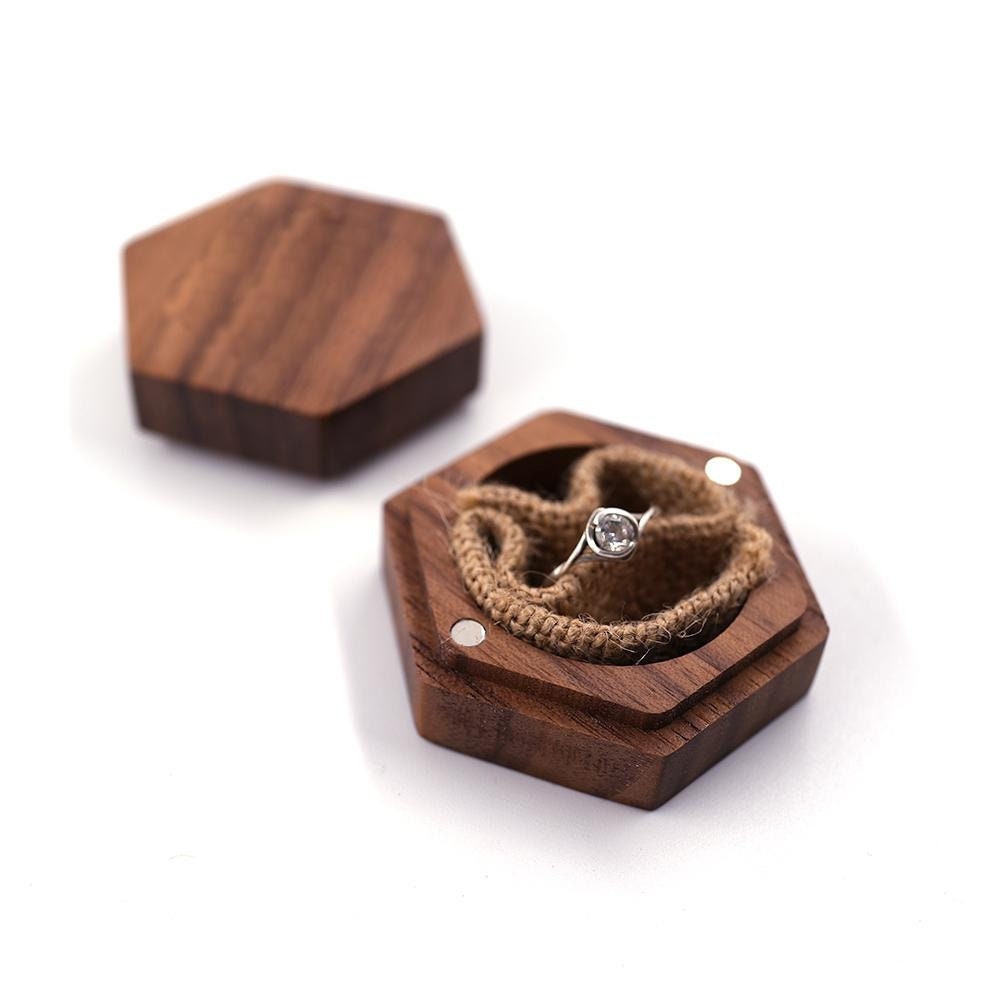ADD-ON - Wooden ring gift box